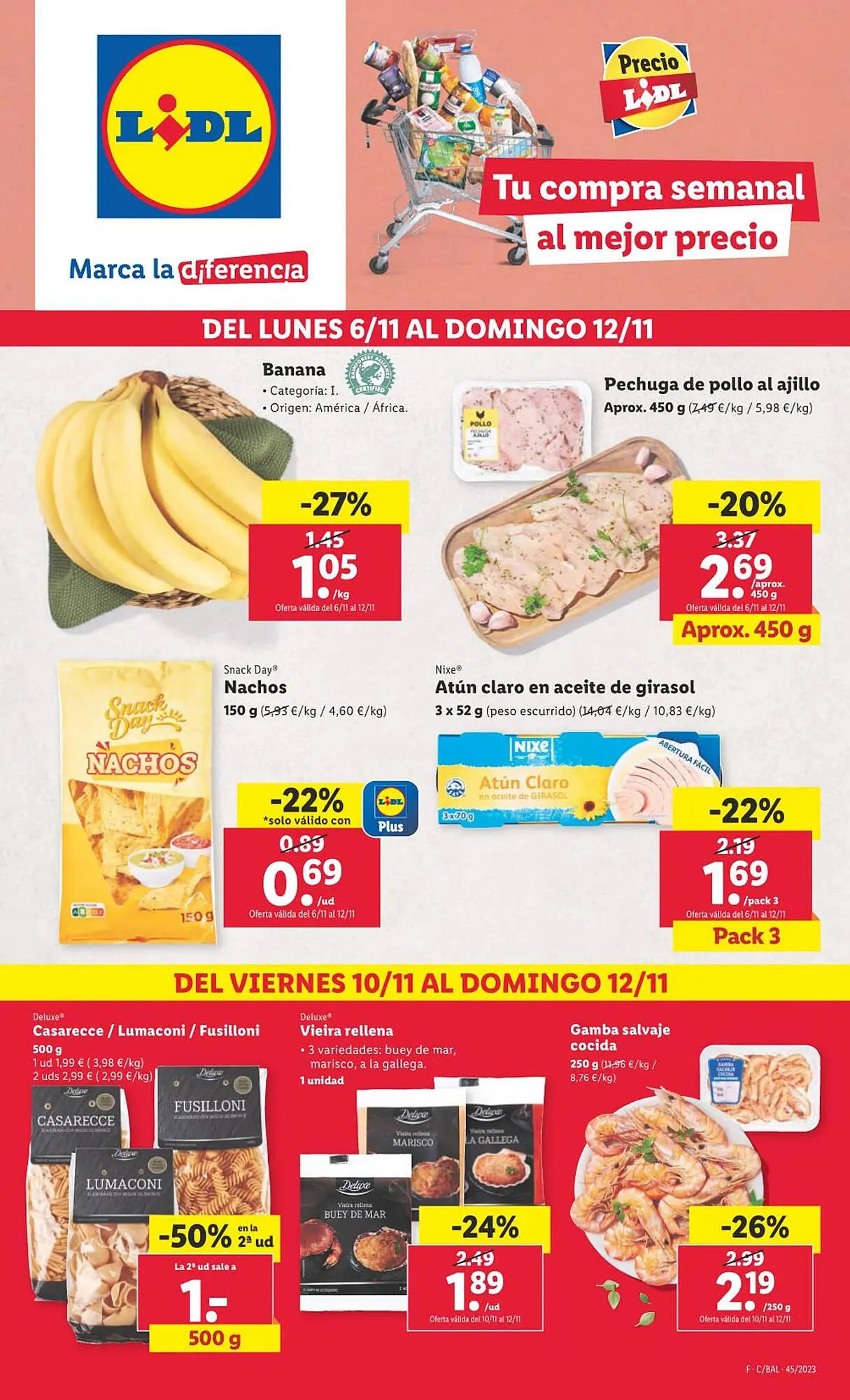 Catálogo de Folleto Lidl 30 de octubre al 12 de noviembre 2023 - Página 1