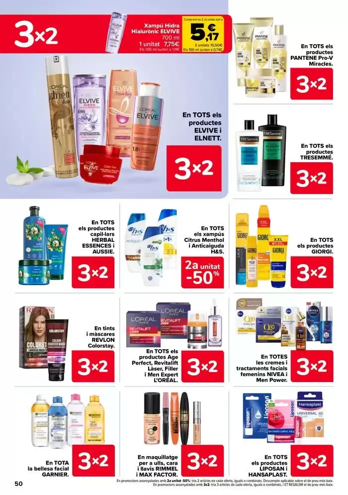 Catálogo de 50% QUE VUELVE + 3x2 10 de abril al 21 de abril 2025 - Página 50