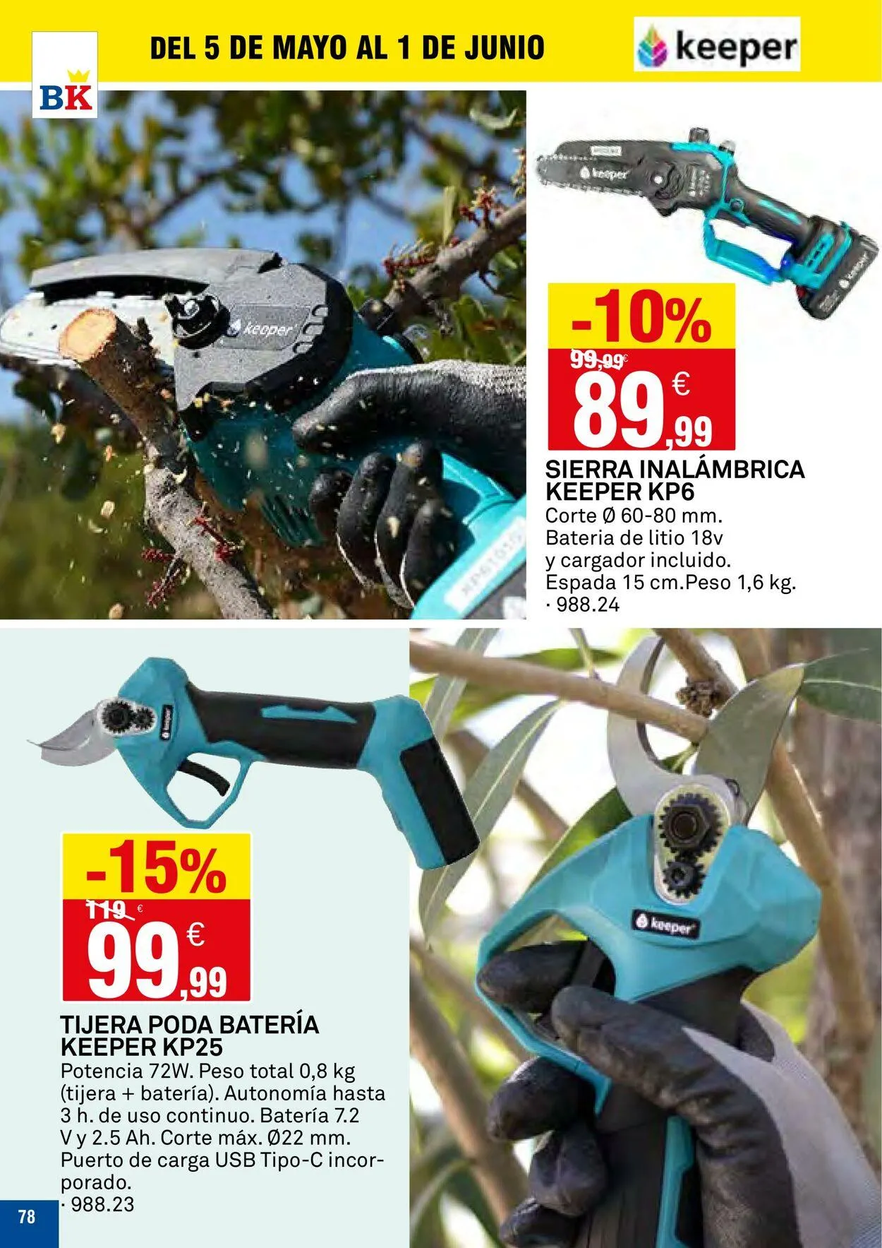 Catálogo de Bricoking Oferta actual 9 de junio al 23 de junio 2025 - Página 78