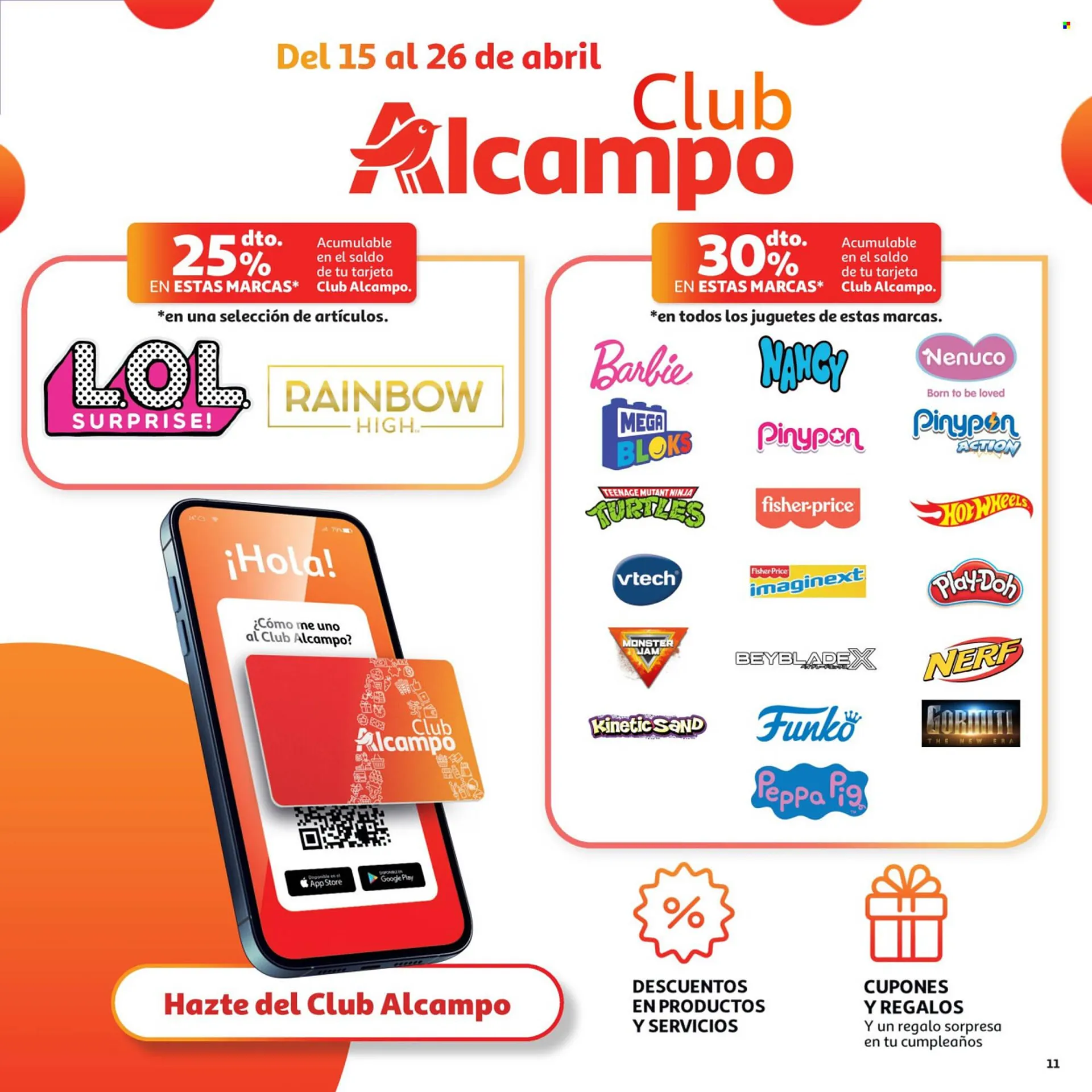 Catálogo de Folleto Alcampo 15 de abril al 26 de abril 2025 - Página 11