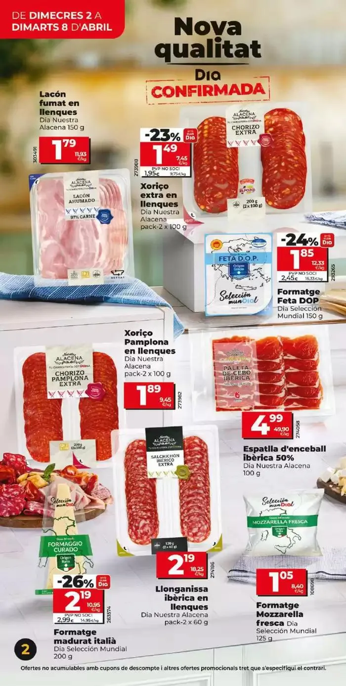 Catálogo de El teu nou Dia del 2 al 8 d'abril 2 de abril al 8 de abril 2025 - Página 2