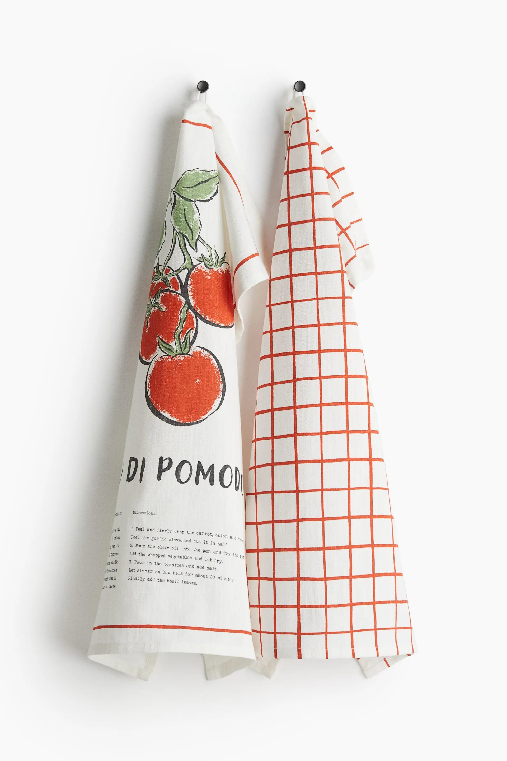 Pack de 2 paños de cocina