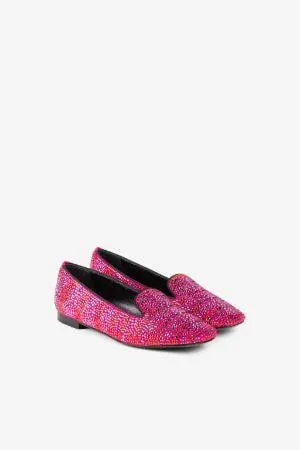 Mocasines adornados con cristales