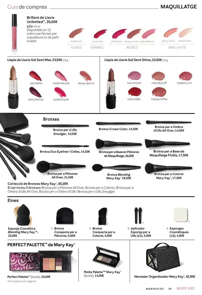 Catálogo de Folleto "Belleza Mary Kay" Catalán - Primavera 2025 16 de abril al 30 de abril 2025 - Página 29