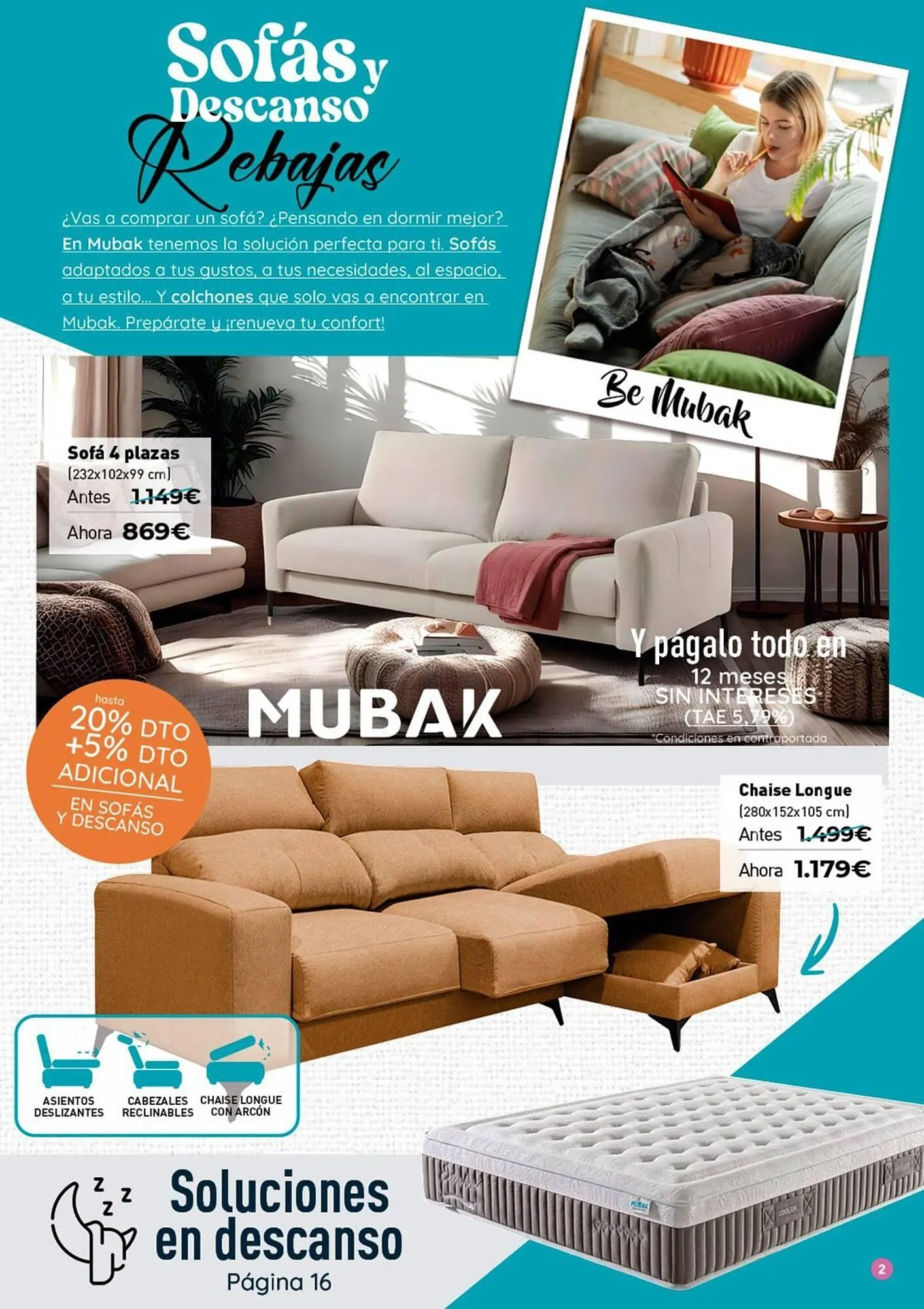 Catálogo de Folleto Mubak 1 de julio al 31 de agosto 2025 - Página 2