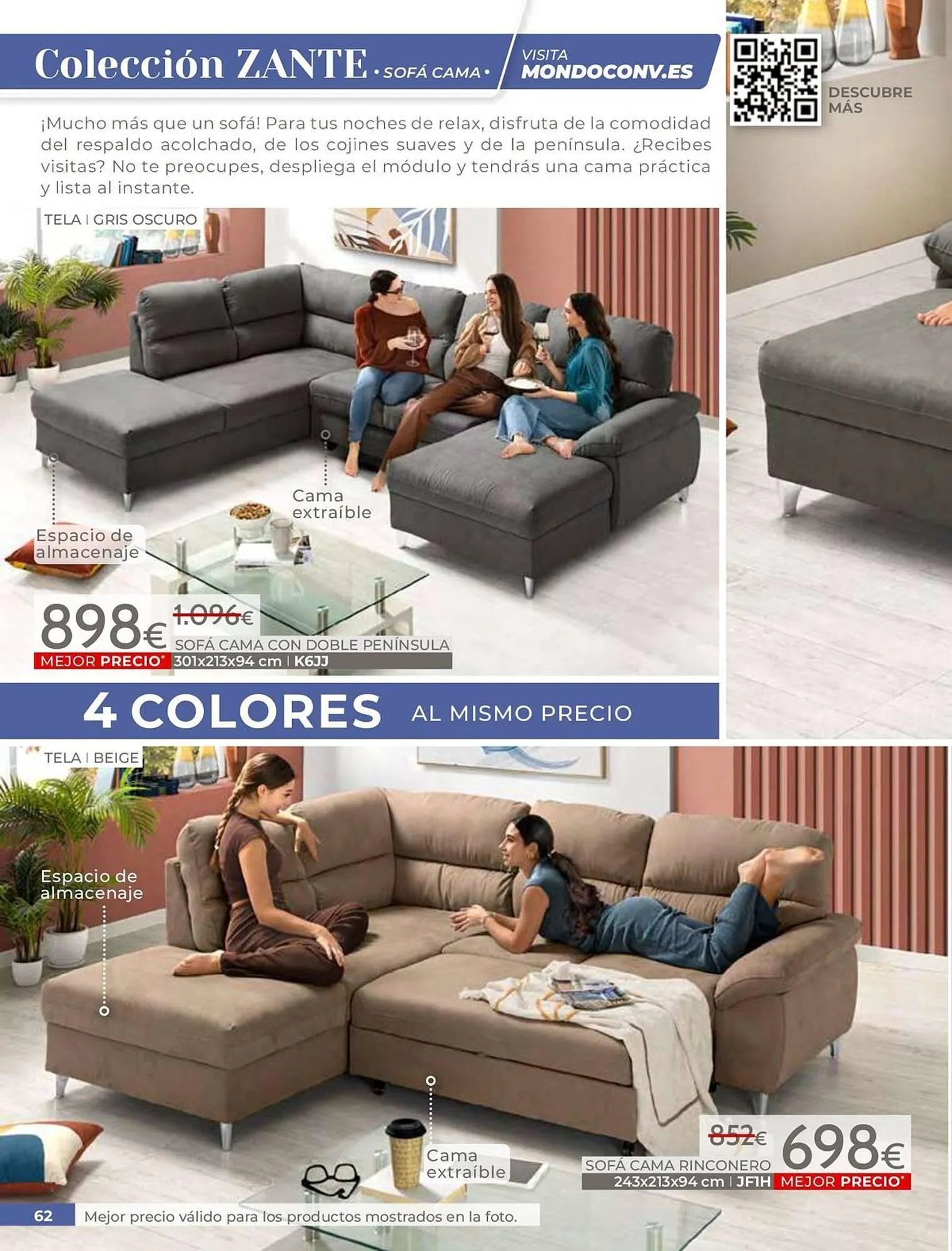 Catálogo de Catálogo Mondo Convenienza 2 de marzo al 31 de mayo 2026 - Página 64