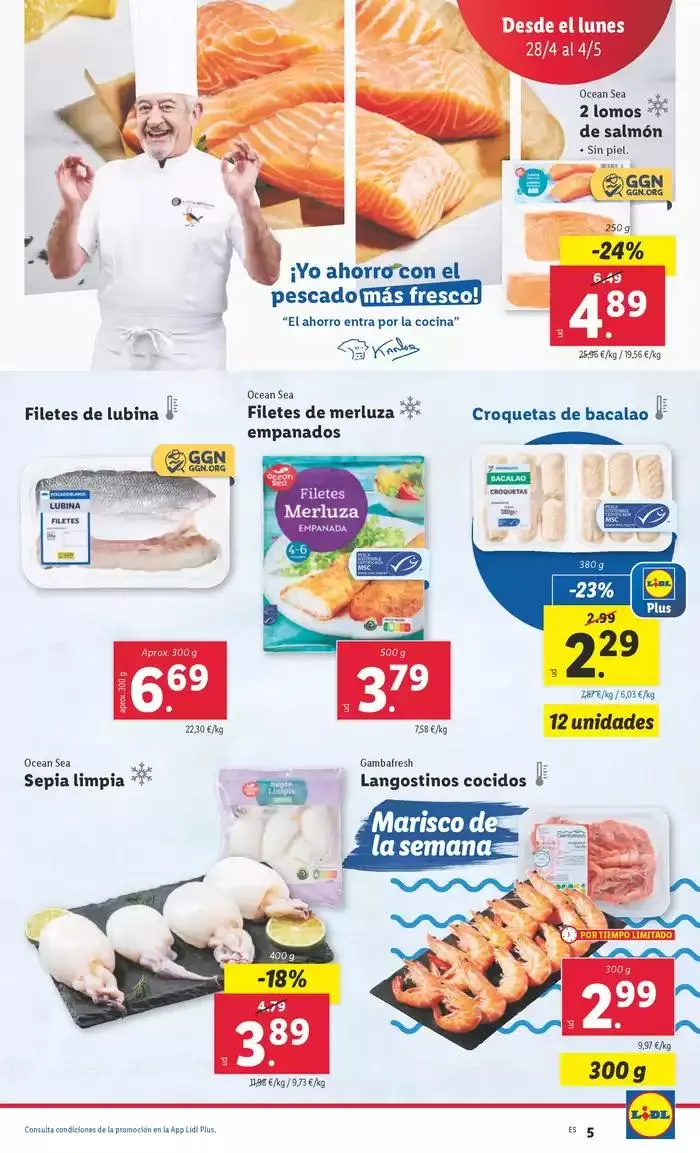 Catálogo de № 1 PRECIO - Ofertas válidas del 28/04 al 04/05 28 de abril al 4 de mayo 2025 - Página 5
