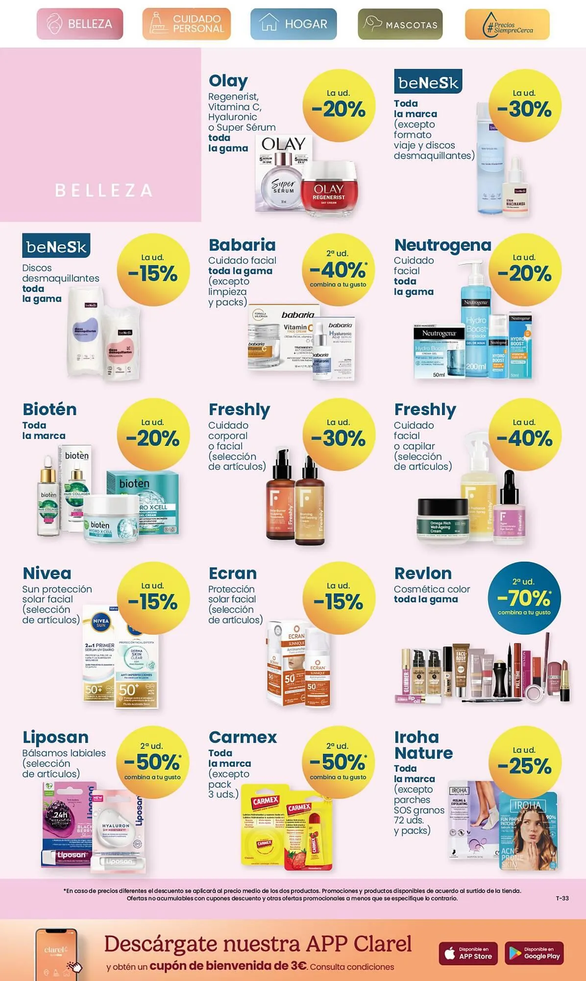 Catálogo de Folleto Clarel 26 de noviembre al 9 de diciembre 2025 - Página 9