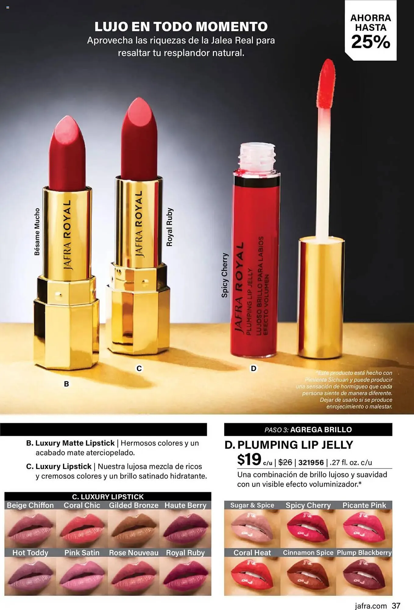 Catálogo de Folleto JAFRA 1 de mayo al 31 de mayo 2025 - Página 37