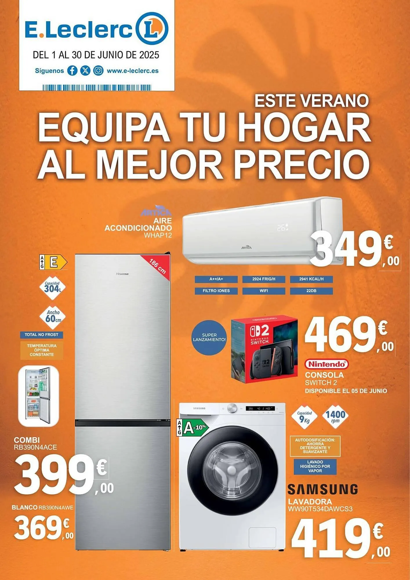 Catálogo de Folleto E.Leclerc 1 de junio al 30 de junio 2025 - Página 1