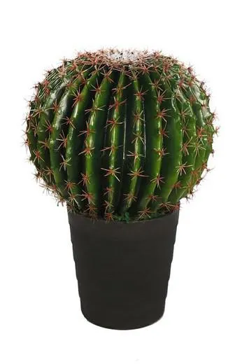 Barrel artificial con maceta