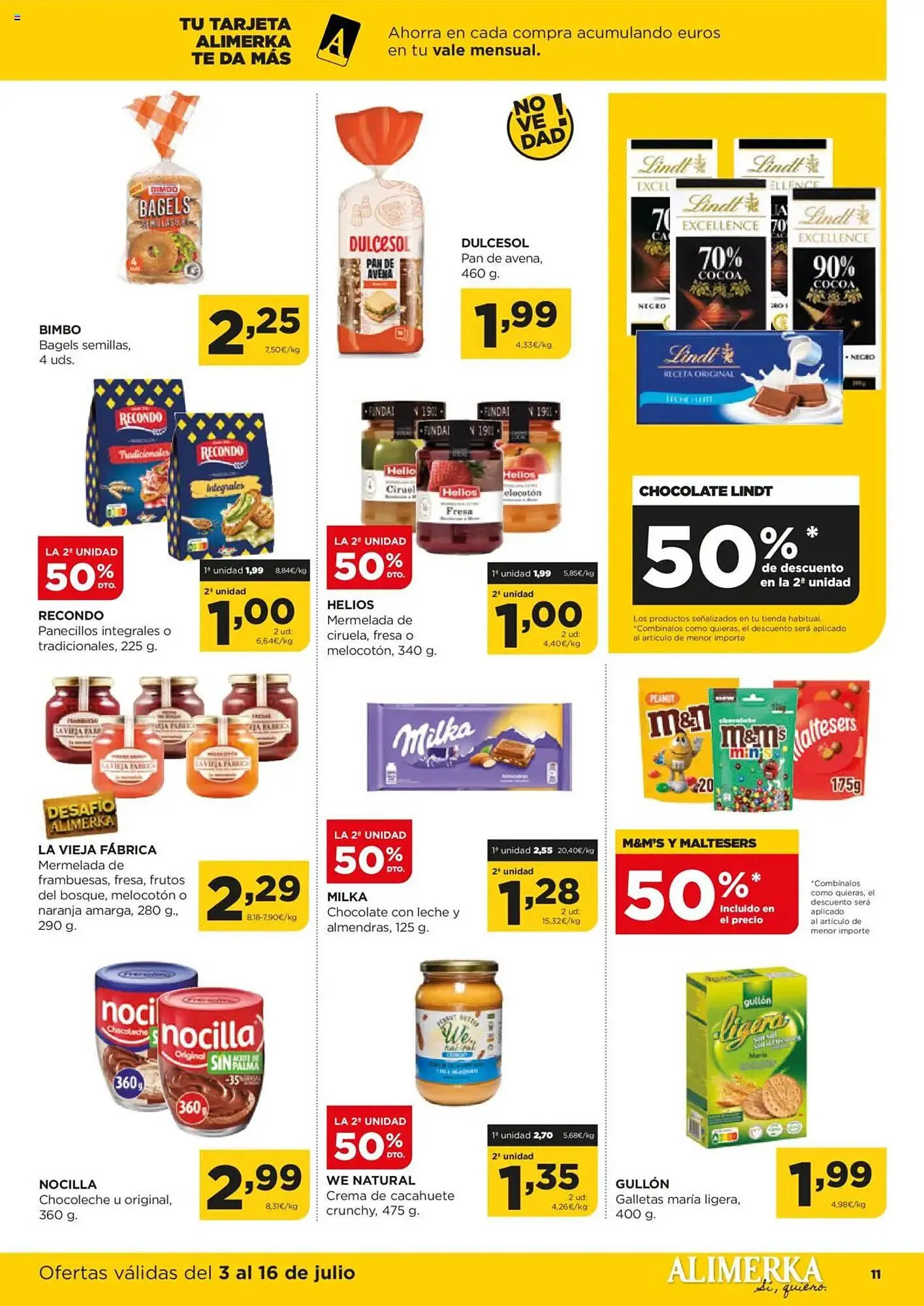 Catálogo de Folleto Alimerka 3 de julio al 16 de julio 2025 - Página 12