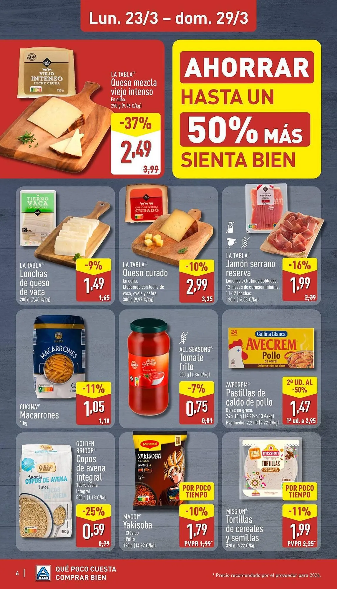 Catálogo de Folleto ALDI 23 de marzo al 29 de marzo 2026 - Página 6