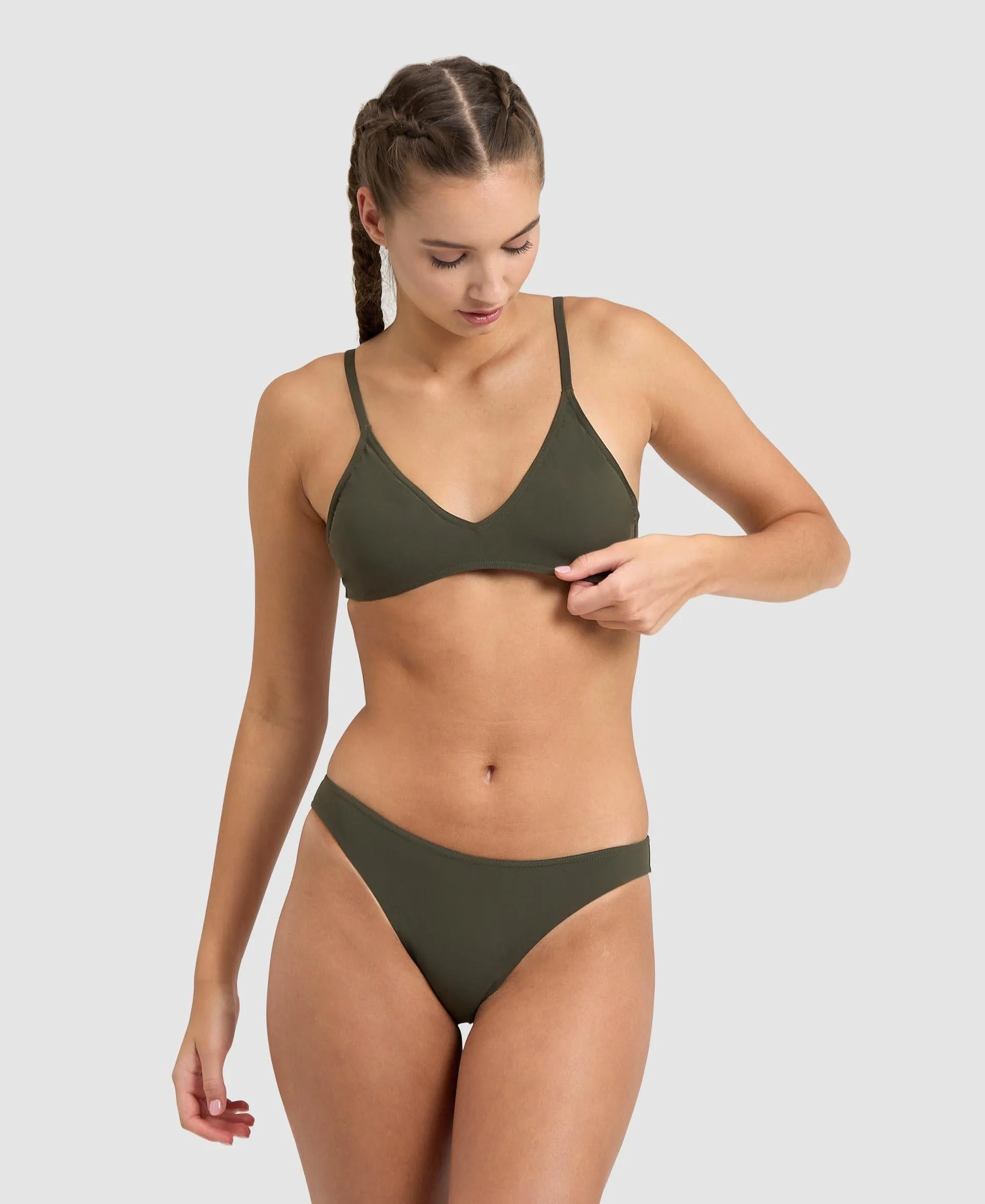 Bikini Triángulo Mujer Liso