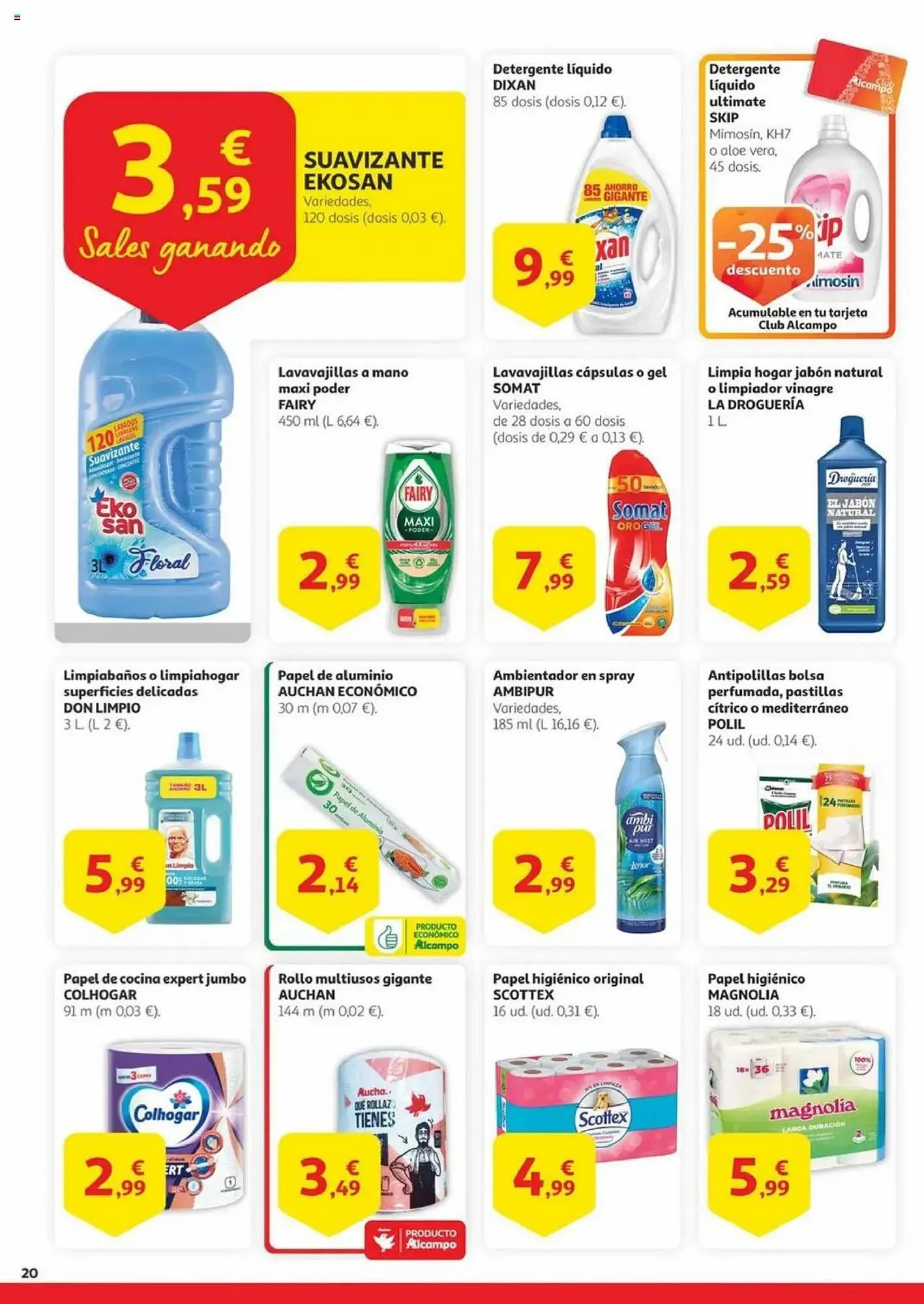 Catálogo de Folleto Alcampo 8 de abril al 21 de abril 2025 - Página 20