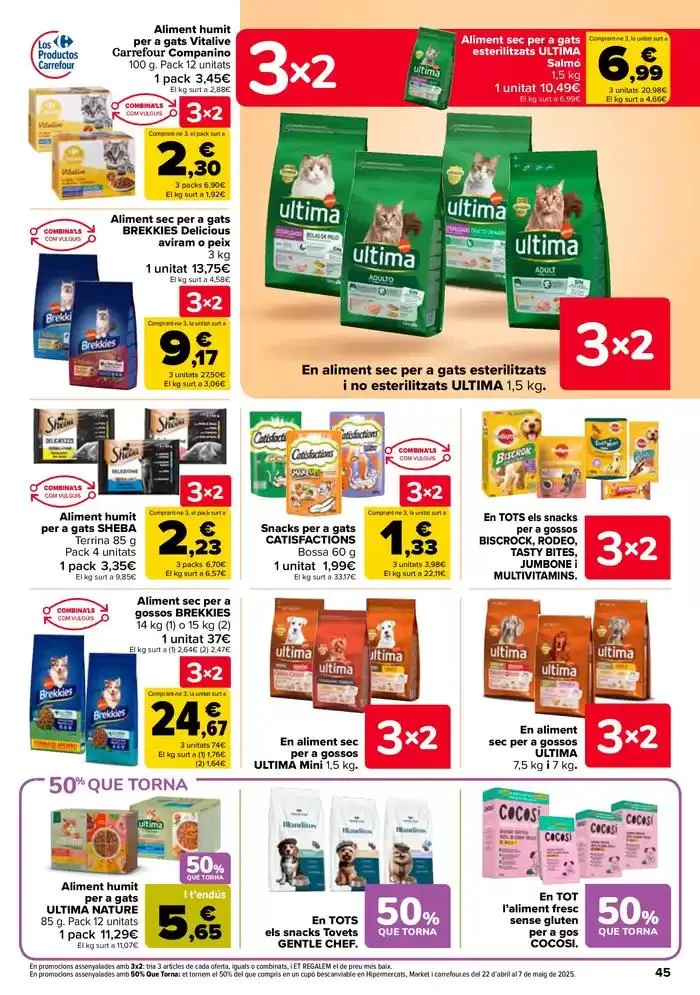 Catálogo de 50% QUE VUELVE + 3x2 10 de abril al 21 de abril 2025 - Página 45