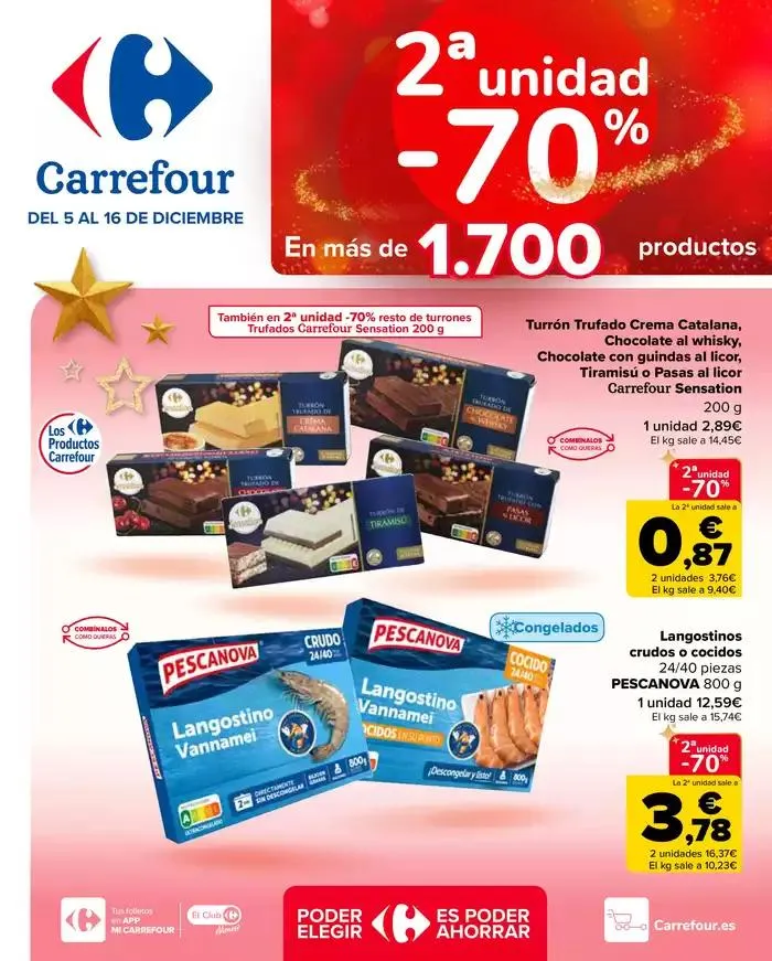 Catálogo de 2ª UNIDAD -70% 5 de diciembre al 16 de diciembre 2024 - Página 1