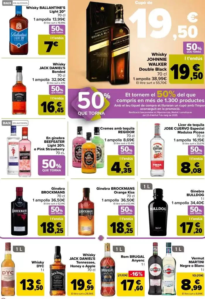 Catálogo de 50% QUE VUELVE + 3x2 10 de abril al 21 de abril 2025 - Página 43