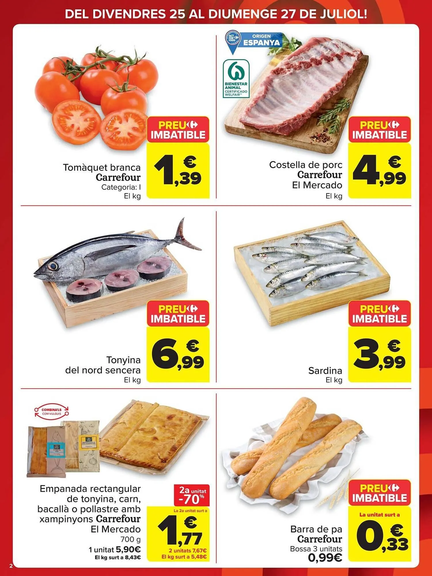 Catálogo de Folleto Carrefour 25 de julio al 27 de julio 2025 - Página 2