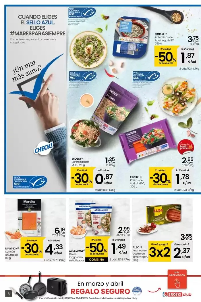 Catálogo de Precio más bajo EROSKI CENTER 13 de marzo al 26 de marzo 2025 - Página 8