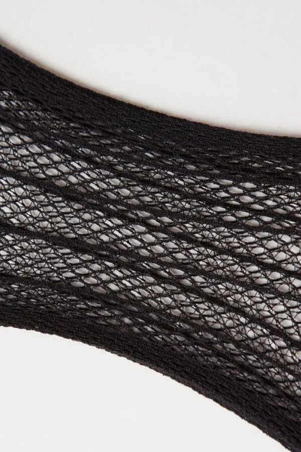 Medias de Rejilla con Motivos