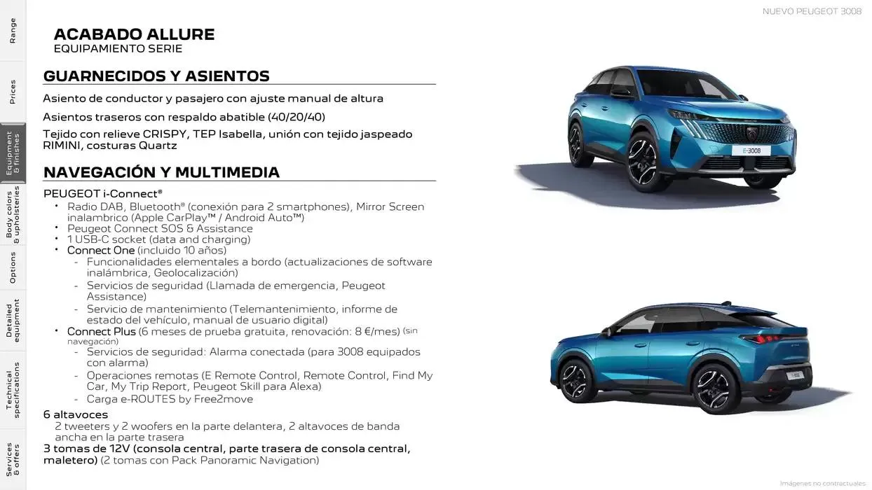 Catálogo de Peugeot NUEVO 3008 9 de abril al 30 de abril 2025 - Página 6