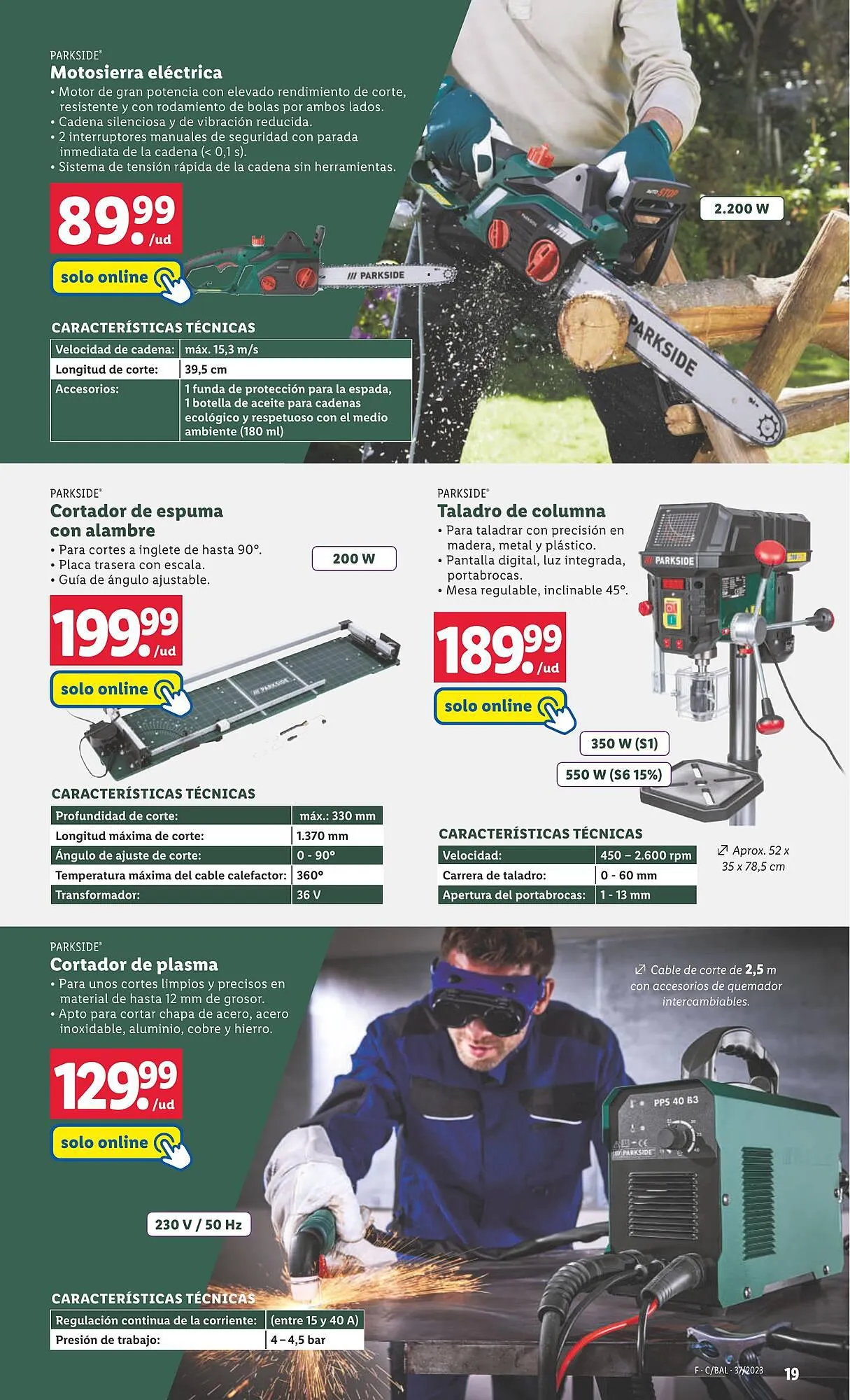 Catálogo de Folleto Lidl 11 de septiembre al 17 de septiembre 2023 - Página 19