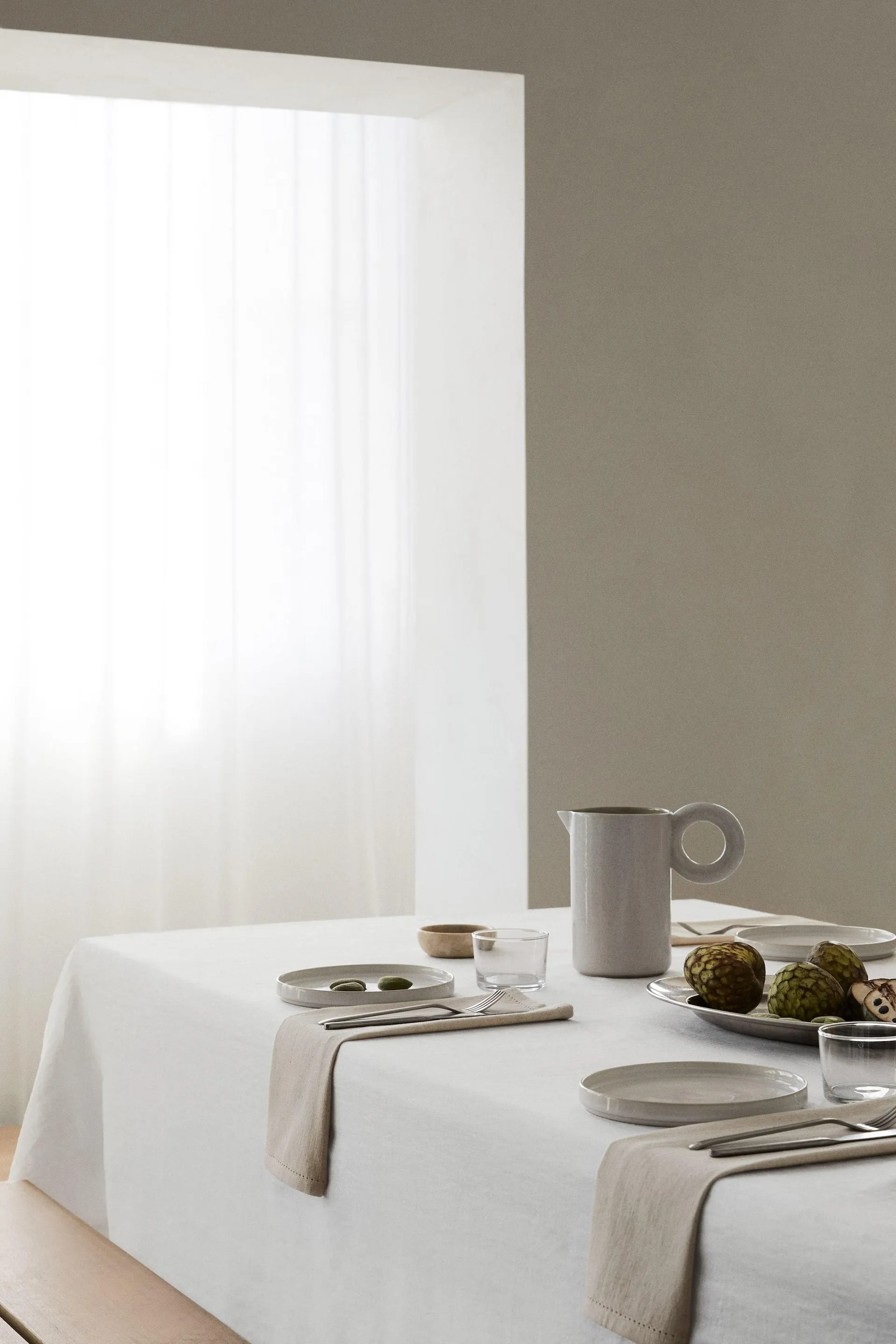 Pack de 4 servilletas en mezcla de lino