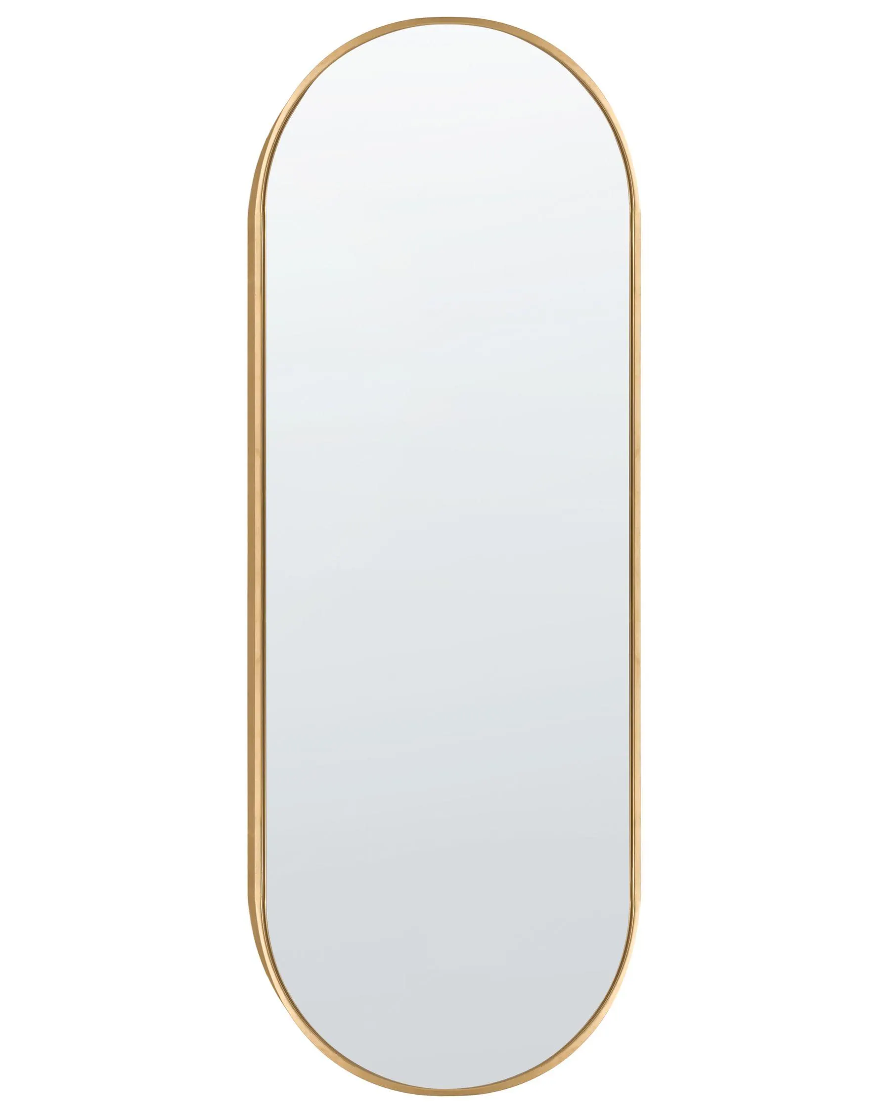 Espejo AZEVILLE 46 cm 122 cm Metal Dorado