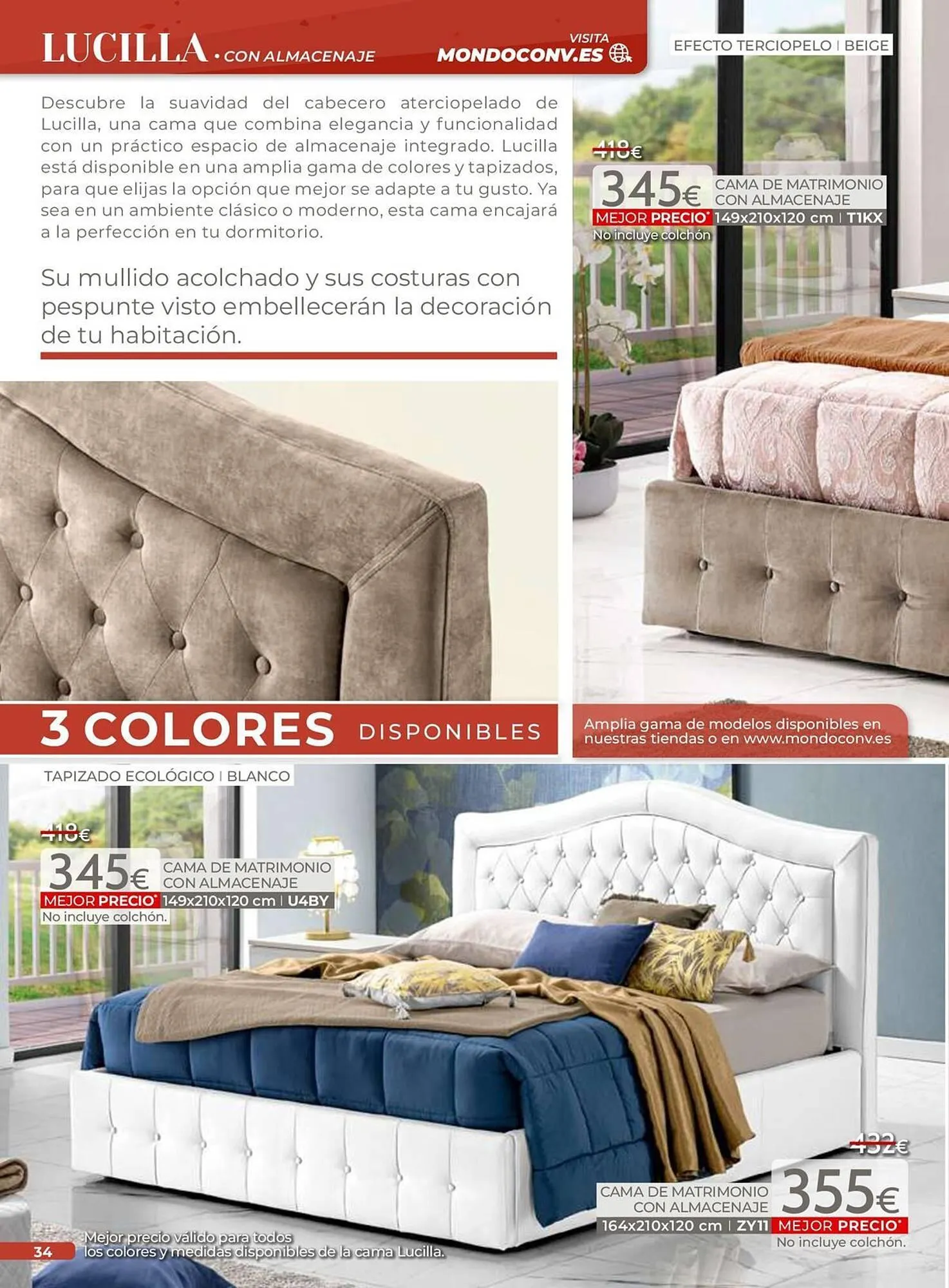 Catálogo de Catálogo Mondo Convenienza 2 de octubre al 28 de febrero 2026 - Página 36