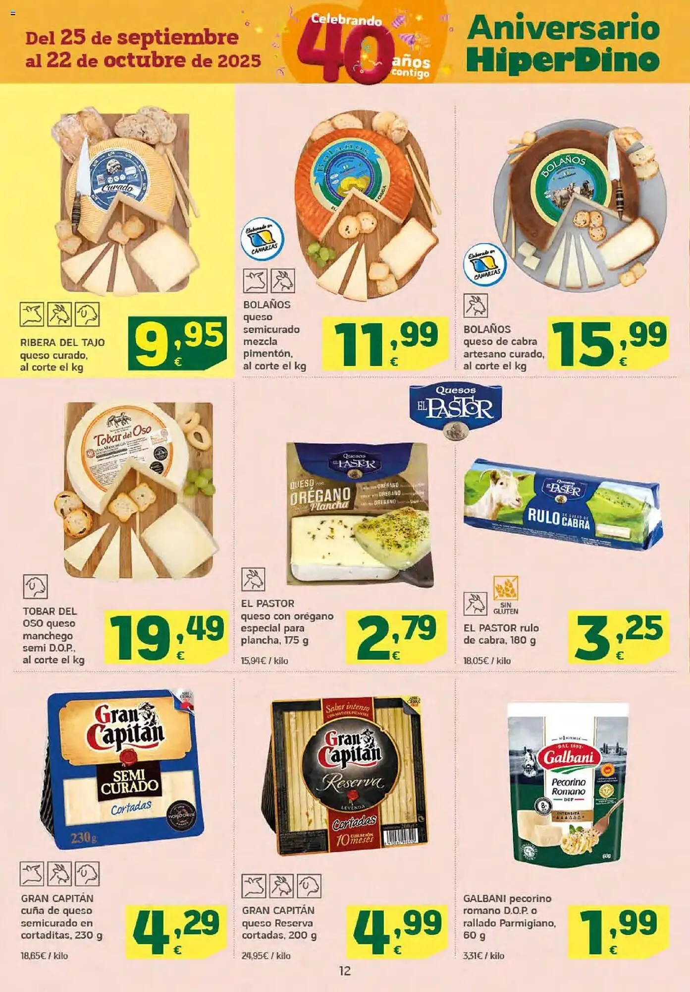 Catálogo de Folleto HiperDino 25 de septiembre al 8 de octubre 2025 - Página 12