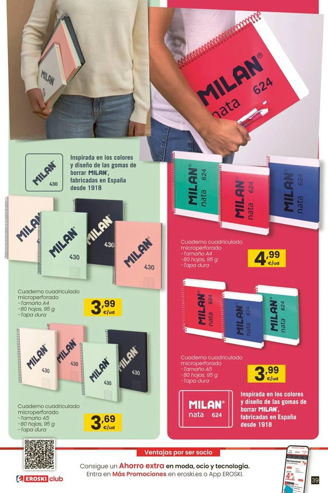 Catálogo de Folleto Eroski 21 de agosto al 17 de septiembre 2025 - Página 39