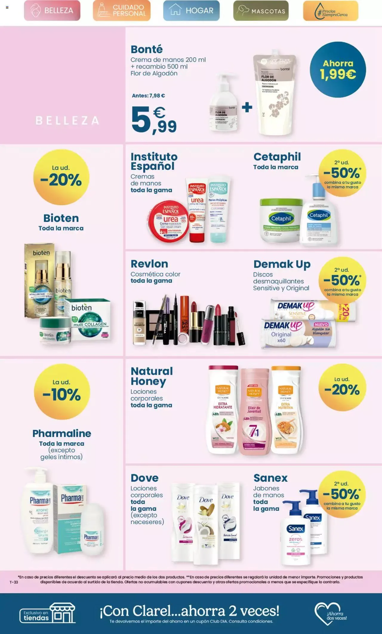 Catálogo de Clarel folleto 21 de febrero al 12 de marzo 2024 - Página 2