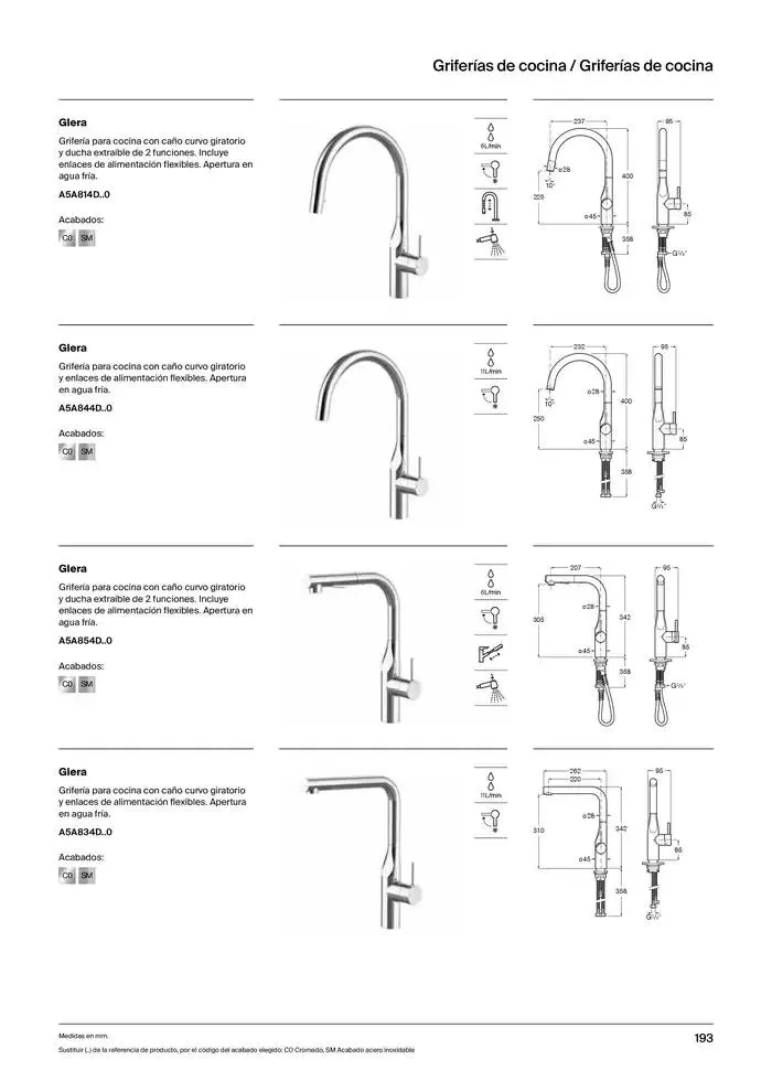 Catálogo de Grifería 9 de enero al 31 de diciembre 2025 - Página 195
