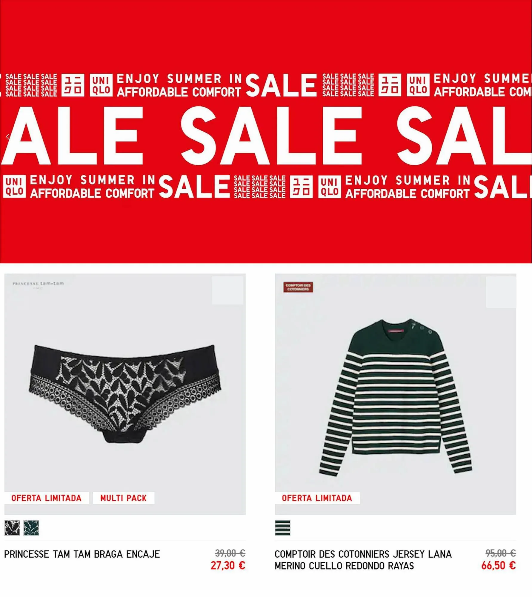 Catálogo de Folleto Uniqlo 28 de junio al 27 de julio 2023 - Página 5