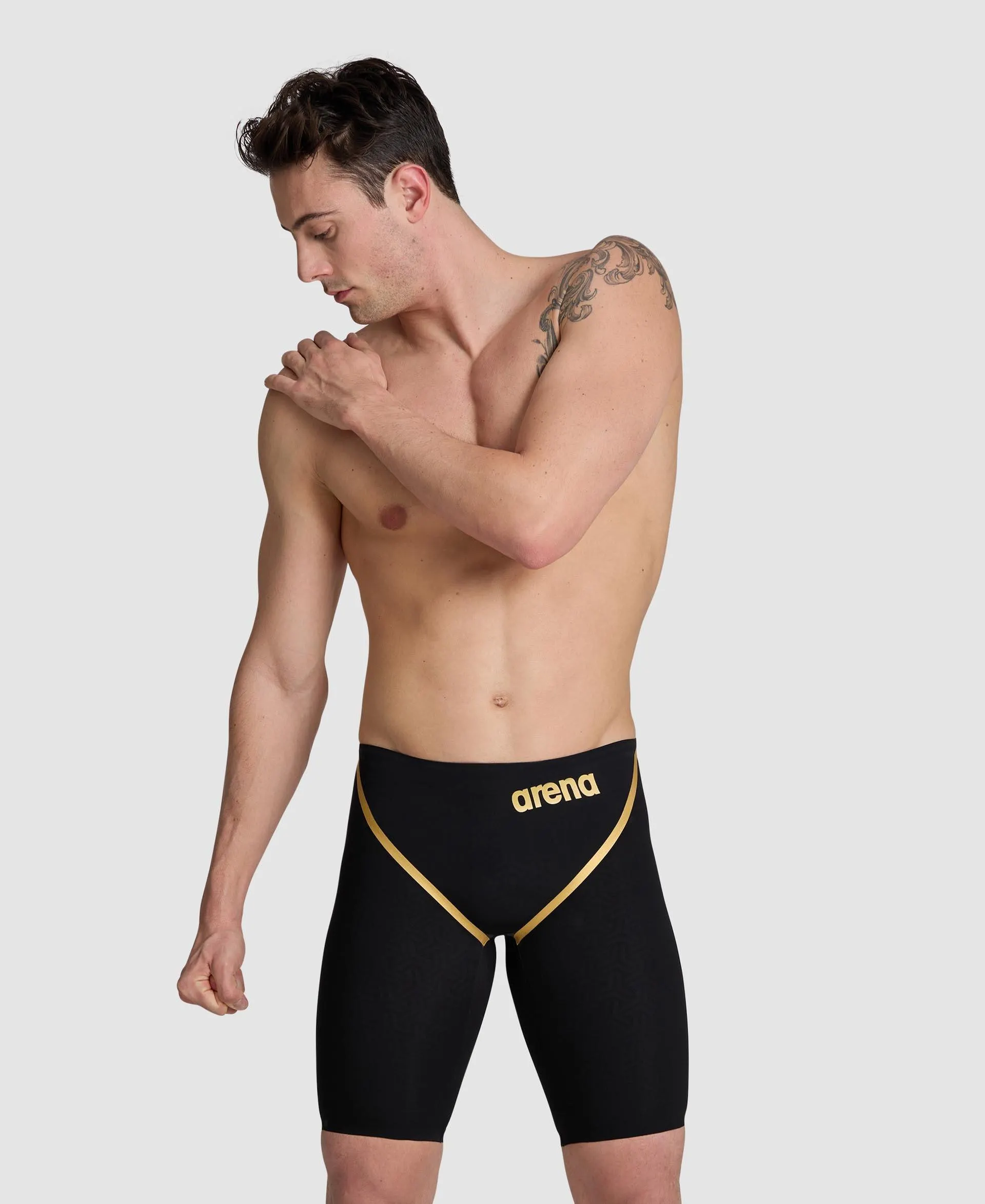 Powerskin Carbon-Glide Black & Gold Jammer Hombre Ed. ltda