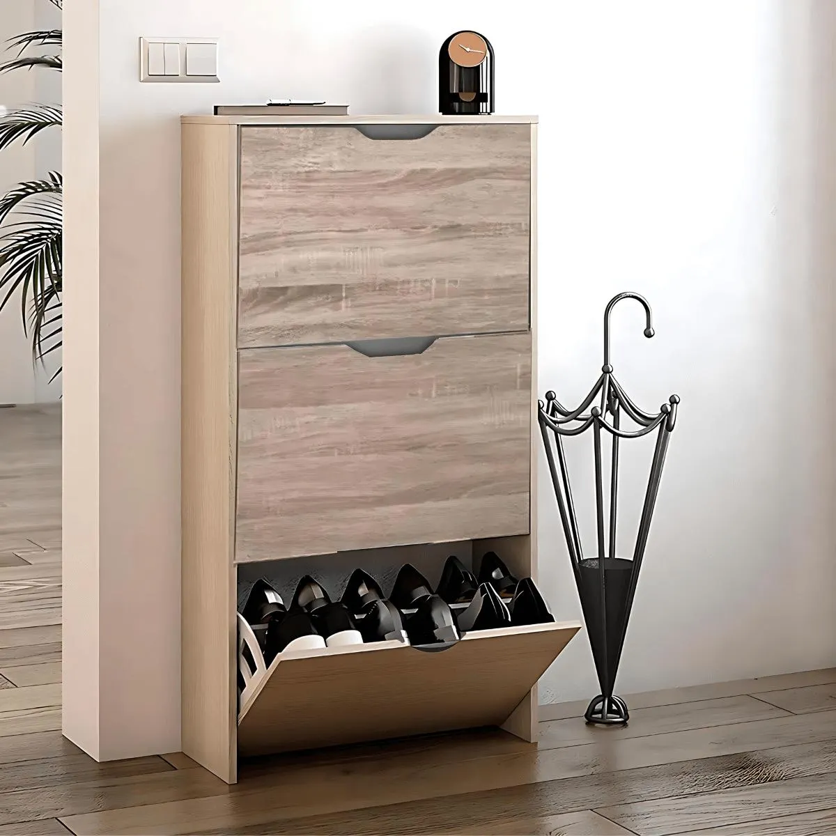 Zapatero Olaya 5 Five 3 puertas 115x60x24 cm