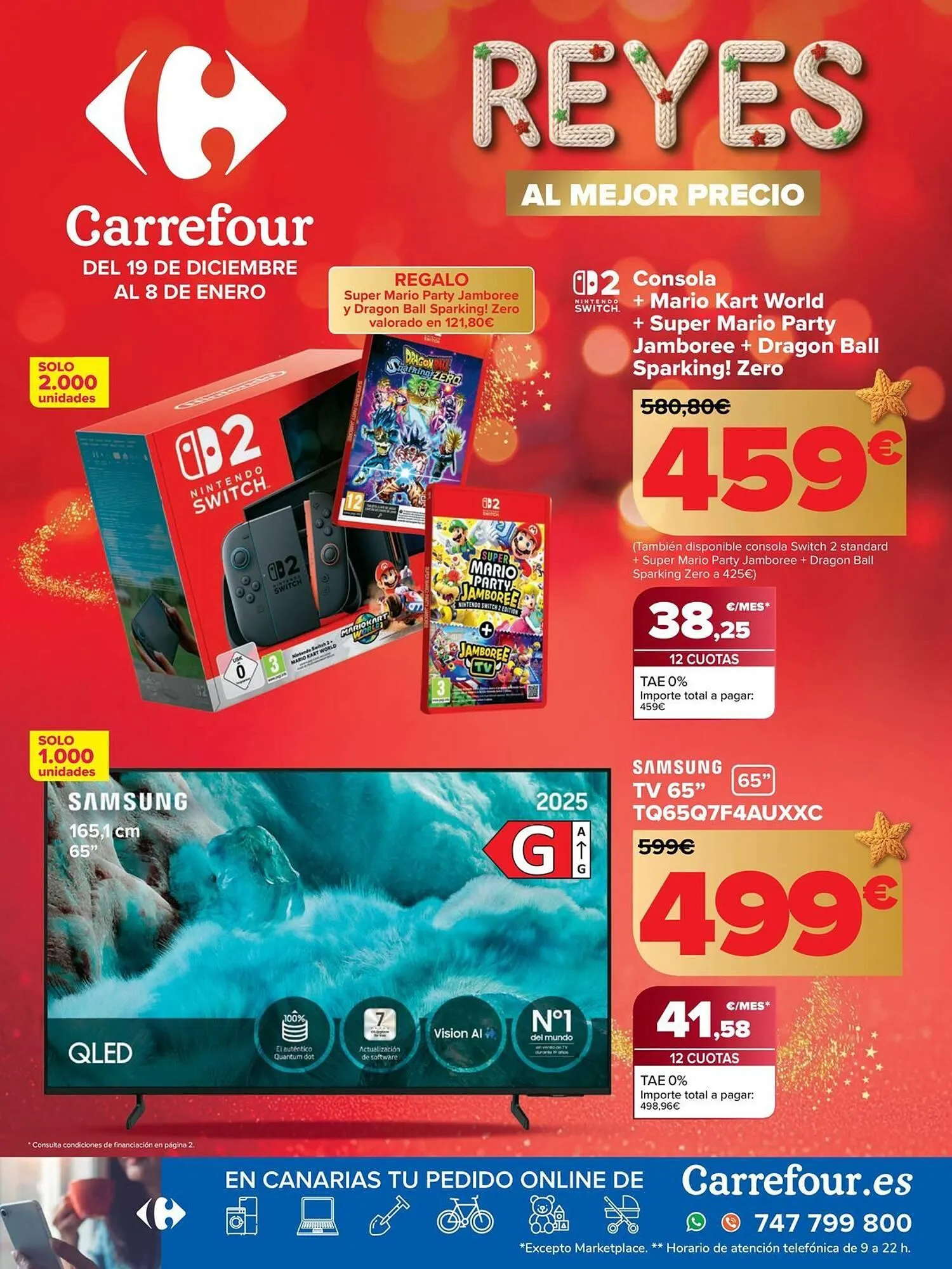 Catálogo de Folleto Carrefour 19 de diciembre al 8 de enero 2026 - Página 1