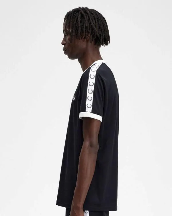 Camisetas Manga corta Hombre Negro M4620