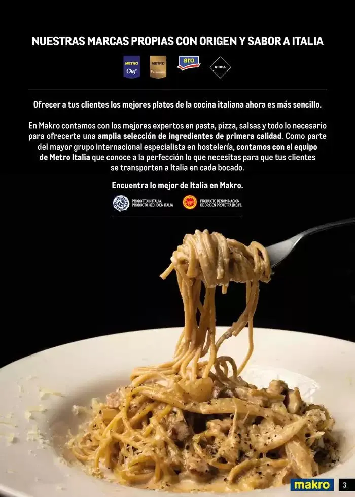 Catálogo de Restaurantes Italianos 2 de mayo al 31 de diciembre 2025 - Página 3