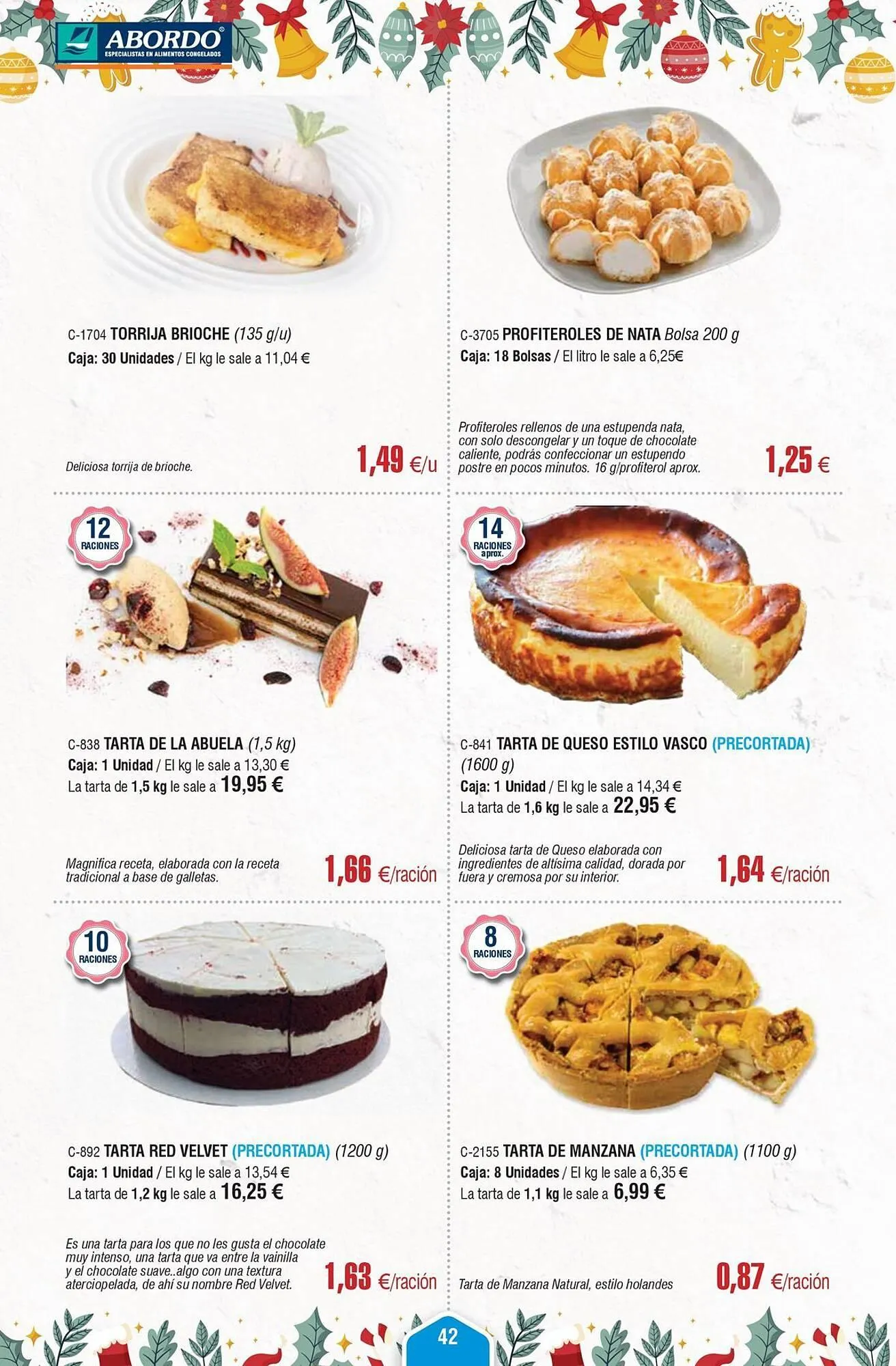 Catálogo de Folleto Abordo 2 de diciembre al 31 de diciembre 2025 - Página 42