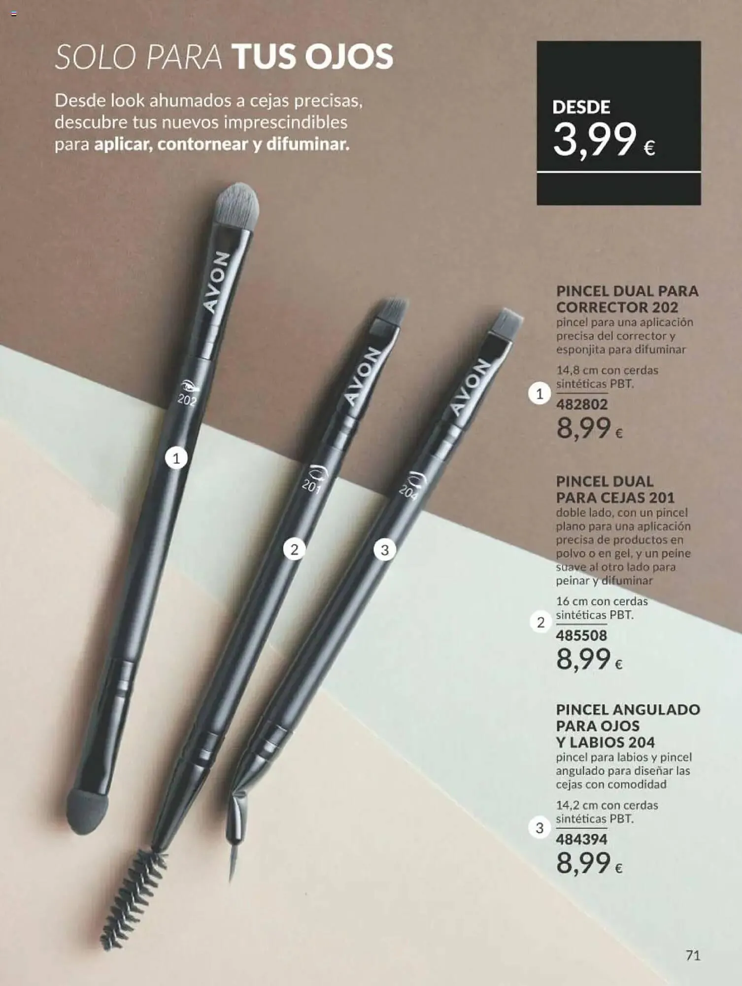 Catálogo de Folleto AVON 1 de abril al 30 de abril 2025 - Página 71