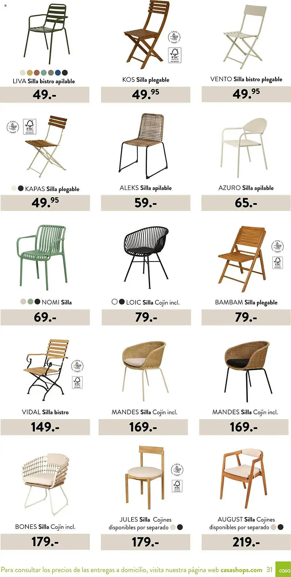 Catálogo de Folleto Casa 3 de marzo al 30 de septiembre 2025 - Página 31
