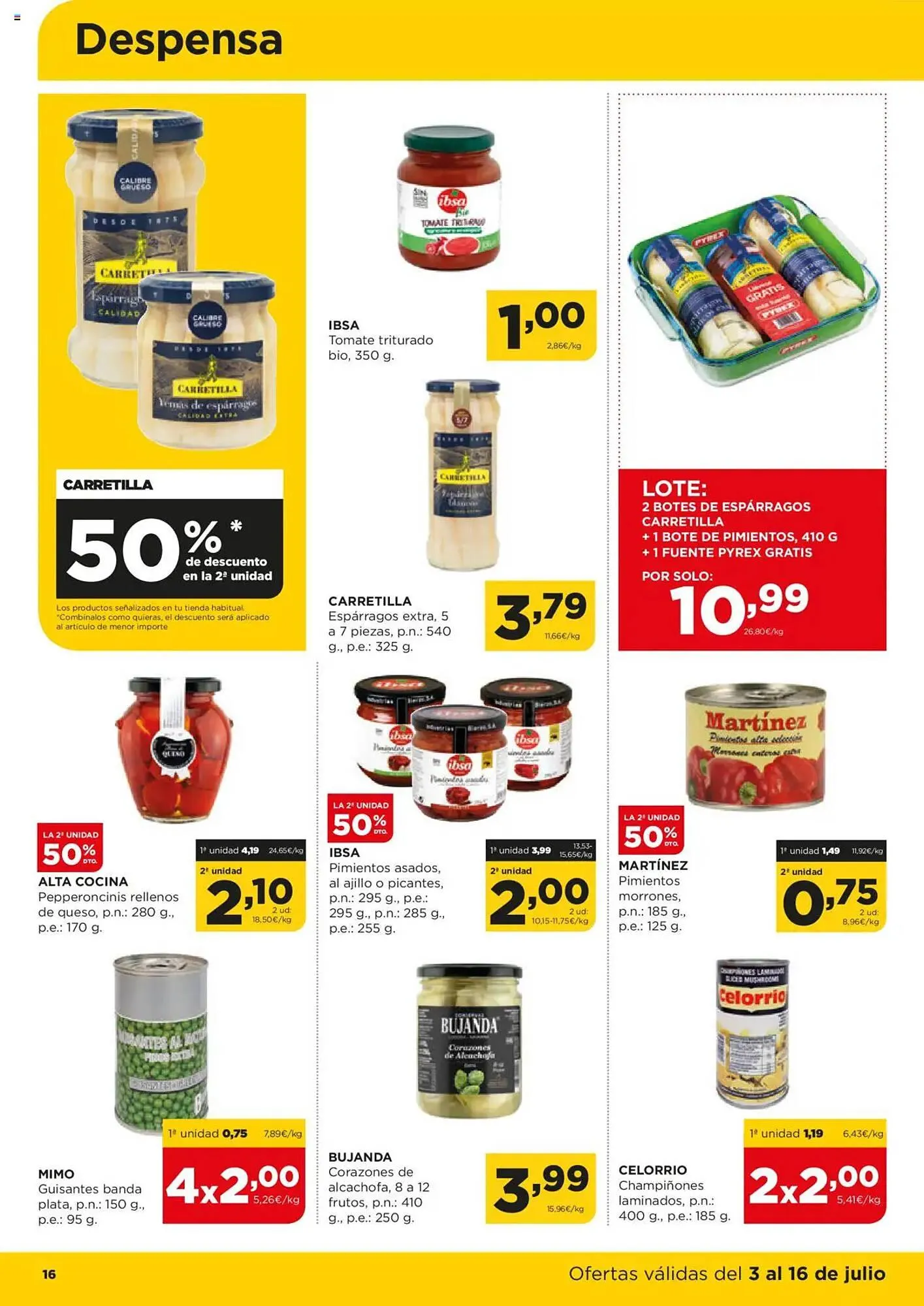 Catálogo de Folleto Alimerka 3 de julio al 16 de julio 2025 - Página 17