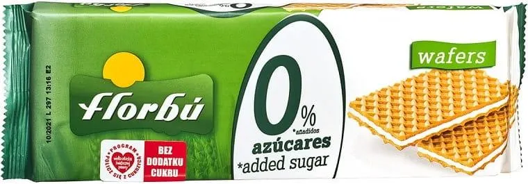 WAFER COCO 0% AZÚCAR AÑADIDO 150G