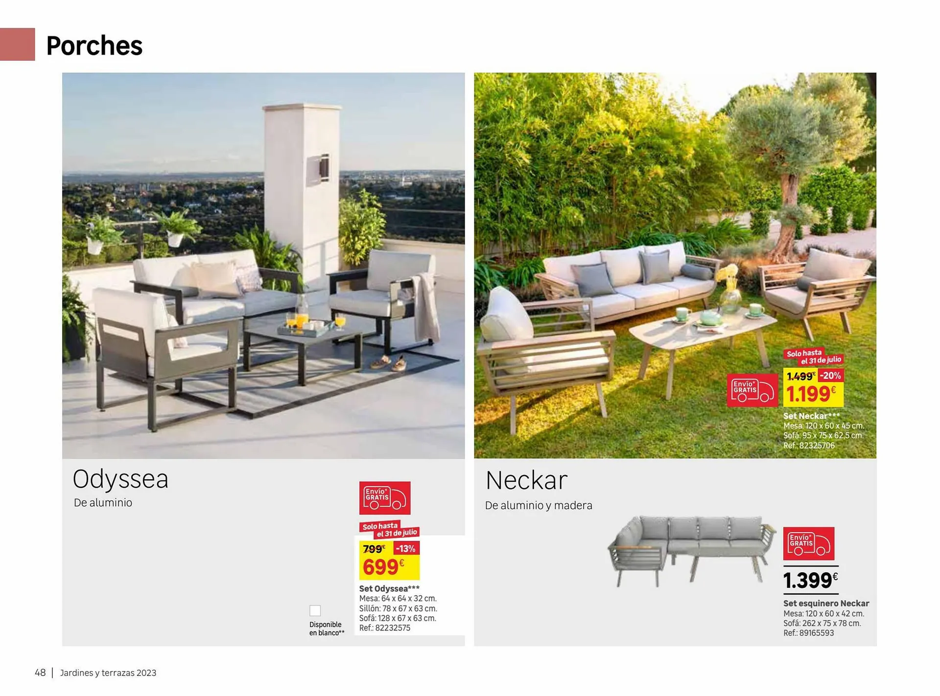 Catálogo de Folleto Leroy Merlin 9 de junio al 31 de julio 2023 - Página 48