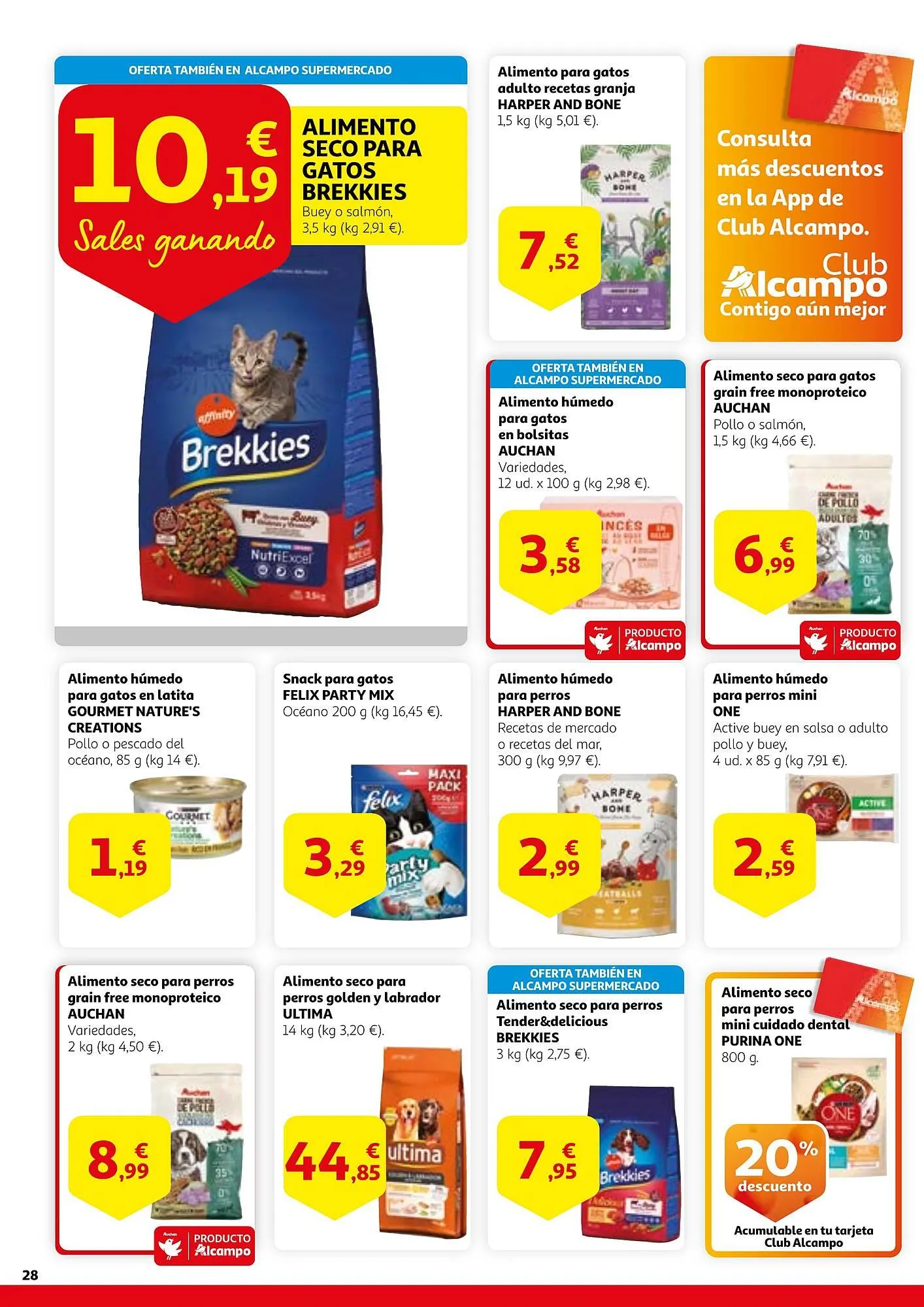 Catálogo de Folleto Alcampo 19 de julio al 31 de julio 2024 - Página 28