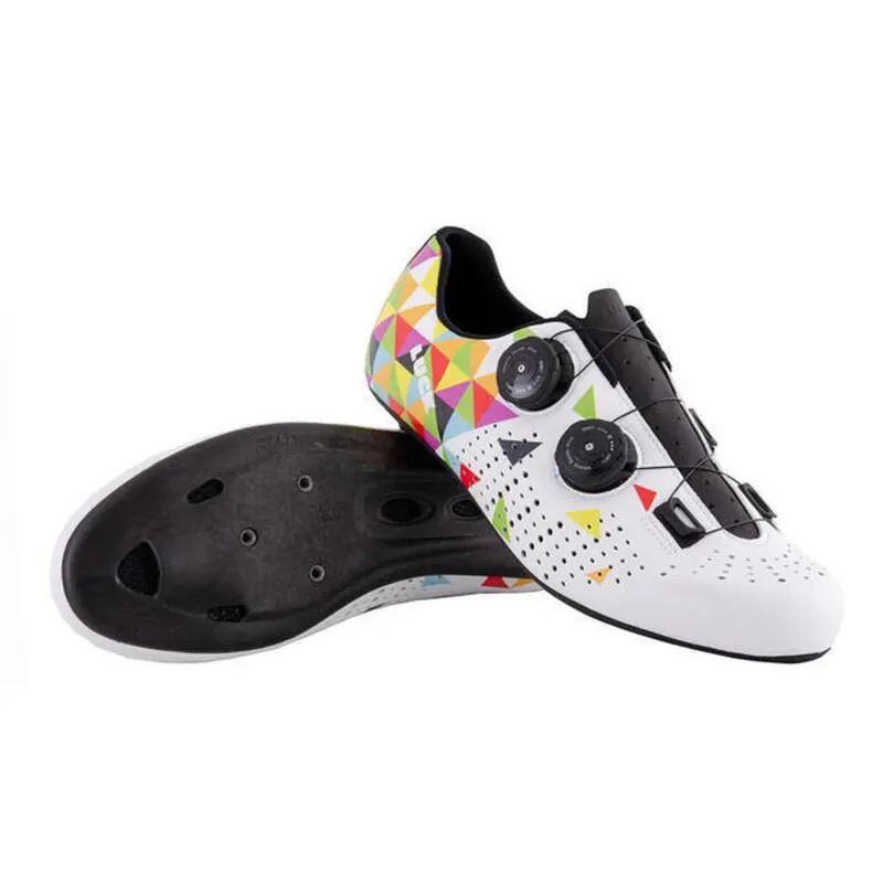 Luck Genius Graffiti Zapatillas de Ciclismo de Carretera para Hombre y Mujer