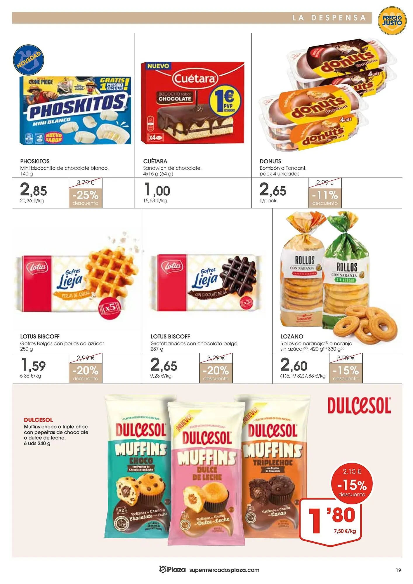 Catálogo de Folleto Supermercados Plaza 7 de mayo al 20 de mayo 2026 - Página 19