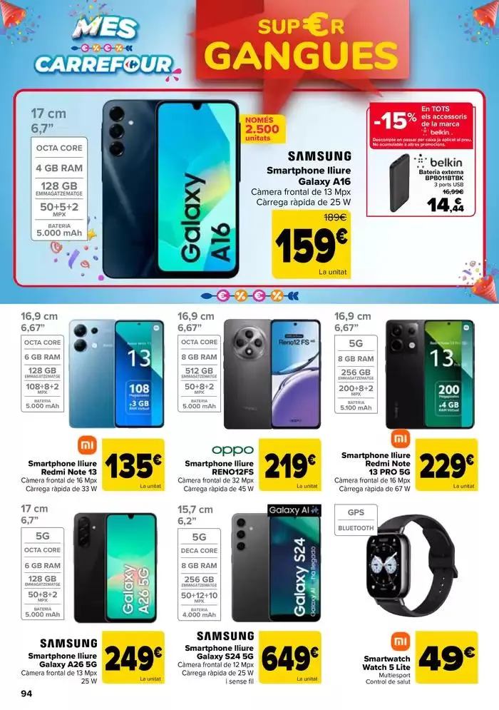 Catálogo de 3x2 + CHOLLOS 22 de abril al 12 de mayo 2025 - Página 94